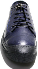 Модные мужские туфли кроссовки Luciano Bellini Blue