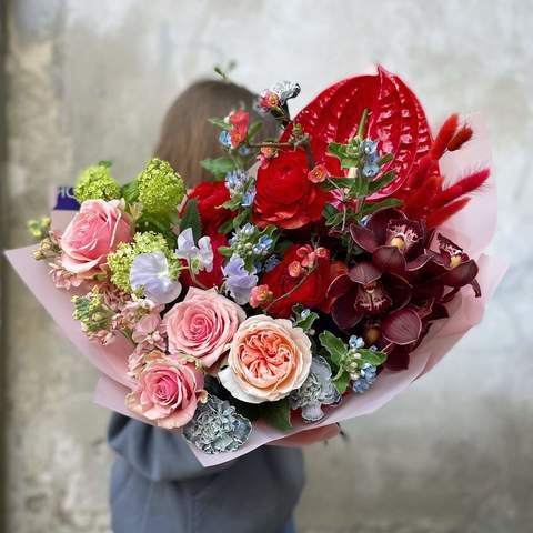 Bouquet «Passionate Olexandra»