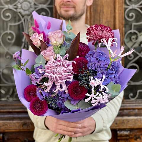 Photo of Bouquet «Noble Amethyst»