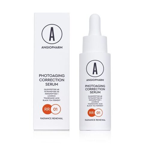 ANGIOPHARM СЫВОРОТКА ДЛЯ КОРРЕКЦИИ ФОТОСТАРЕНИЯ, 30 МЛ | PHOTOAGING CORRECTION SERUM