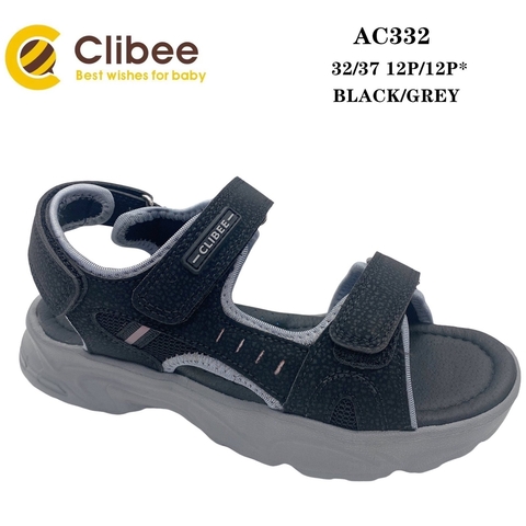 Clibee AC332 Black/Grey 32-37