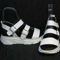 Спортивные сандалии женские Evromoda 3078-107 Sport White