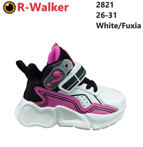 R-Walker 2821 White/Fuxia 26-31