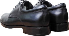 Черные мужские туфли из натуральной кожи Luciano Bellini 23KF810 Black Leather.