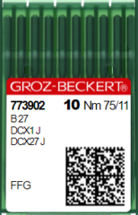 Фото: Голка швейна промислова для оверлока Groz Beckert B27/DC*27 №75 FFG/SES
