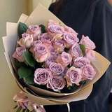 Photo of 25 Memory Lane roses in a bouquet «Lavender memories»