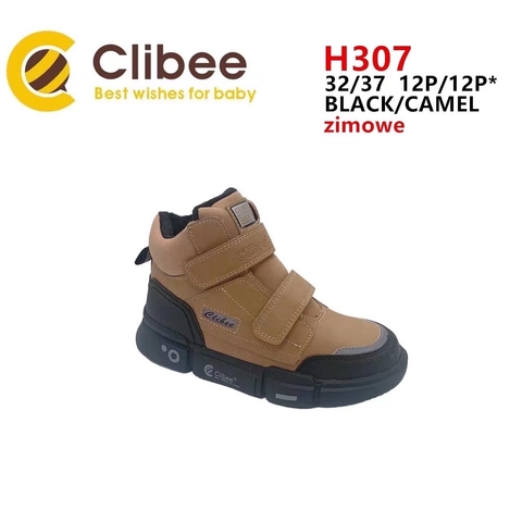 Clibee (зима) H307 Black/Camel 32-37