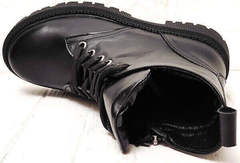 Весенние женские ботинки натуральная кожа Maria Sonet 329-k Black.