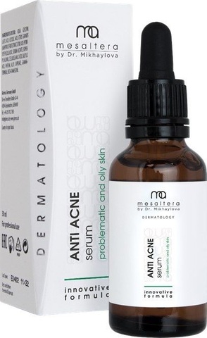 MESALTERA by Dr. Mikhaylova Anti Acne Serum,30 мл