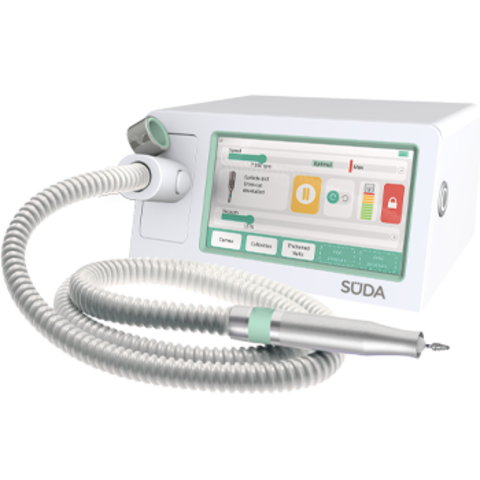 Аппарат с пылесосом и сенсорным дисплеем для педикюра и подологии Suda V Pro Touch