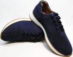 Туфли под кроссовки мужские летние Faber 1957134-7 Blue