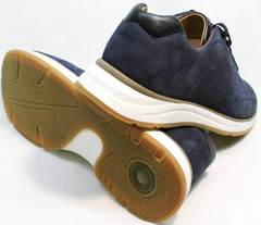 Удобные кроссовки для повседневной носки мужские Faber 1957134-7 Blue
