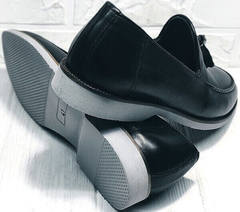 Модние туфли мужские демисезонные Luciano Bellini 91178-E-212 Black.