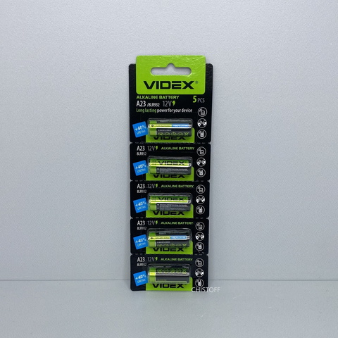 Батарейка Videx А23 12V Alkaline