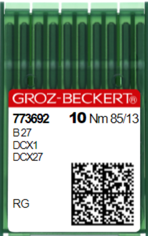 Голка швейна промислова для оверлока Groz Beckert B27/DC*27 №85 | Soliy.com.ua