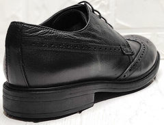 Мужские стильные туфли под костюм Luciano Bellini C3801 Black.