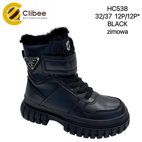 Clibee (зима) HC538 Black 32-37