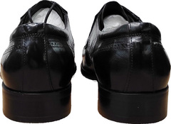 Классические мужские туфли кожаные Rossini Roberto 2YR1158 Black Leather.