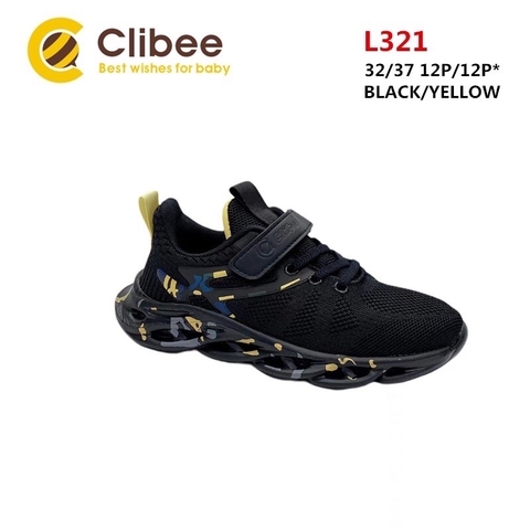 Clibee L321 Black/Yellow 32-37