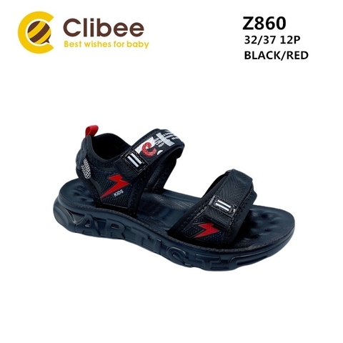 Clibee Z860 Black/Red 32-37