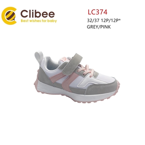 Clibee LC374 Grey/Pink 32-37