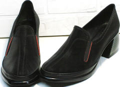 Красивые модные туфли на осень женские H&G BEM 167 10B-Black.