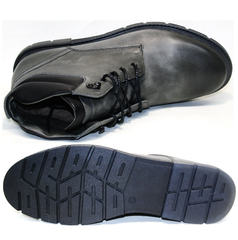 Серые зимние ботинки Ikoc 3620-3 S
