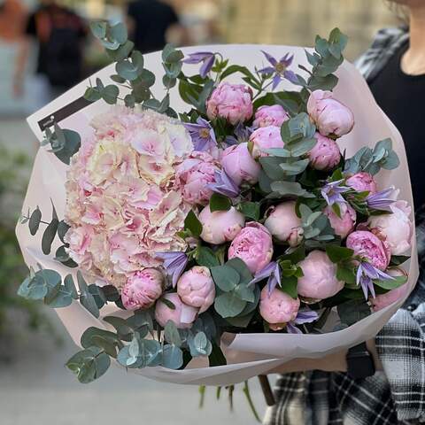 Photo of Huge bouquet with peonies «Pink Love»