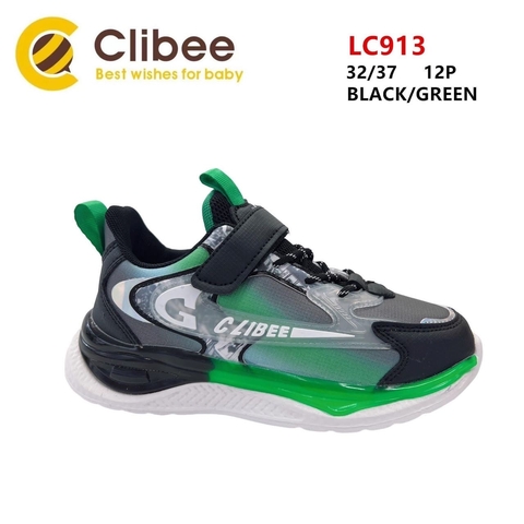 Clibee LC913 Black/Green 32-37