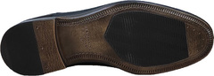 Вечерние туфли дерби мужские Ikoc 3853-2 Black Leather.