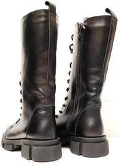 Зимние ботинки женские берцы Ari Andano 3046-l Black.