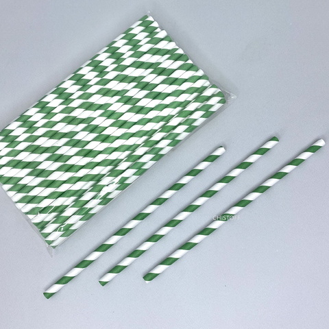 Трубочки паперова d = 5 мм, h = 20 см (50 шт.)