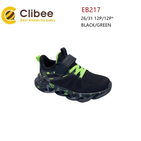 Clibee EB217 Black/Green 26-31