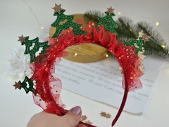 Набір Ялинок для обідка зелений