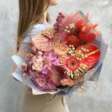 Photo of Bouquet «Honey peach»