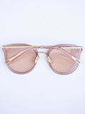 Солнцезащитные очки в розовой оправе Zuzu фото 3