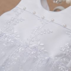 Нарядное платье Ажурное белое