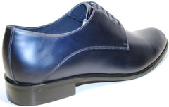 Классические туфли мужские кожаные Luciano Bellini Blue