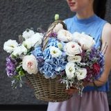 Photo of Fresh flower basket
