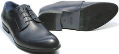 Мужские туфли на выпускной Ikos 060-4 ClassicBlue.