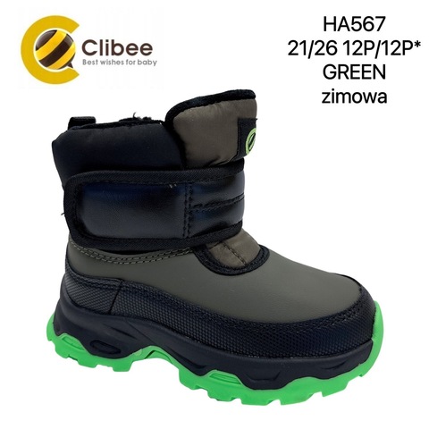 Clibee (зима) HA567 Green 21-26