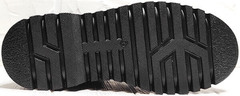 Черные женские кроссовки ботинки на грубой подошве Marani Magli 22-113-104 Black.