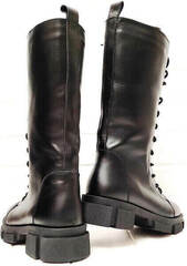 Высокие ботинки женские зимние Ari Andano 3046-l Black.