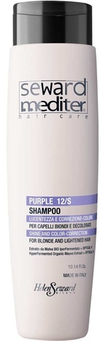 Шампунь Блеск и коррекция цвета Purple Shampoo 12/S Seward Mediter