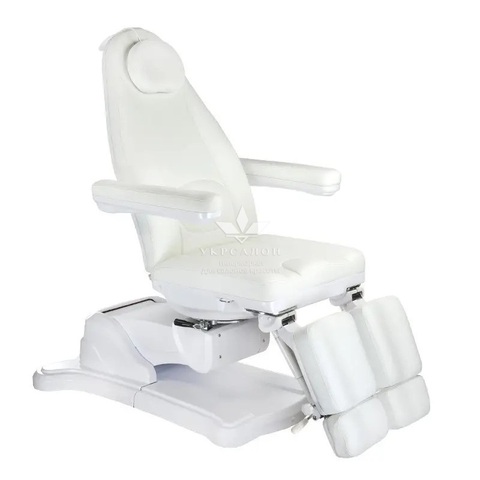 Крісло педикюрно-косметологічне Mazaro BR-6672C (3 мотори), white