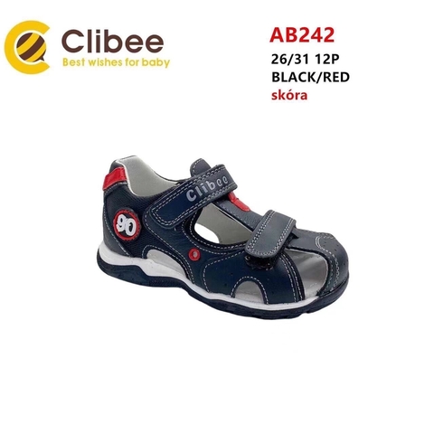 Clibee AB242 Black/Red 26-31