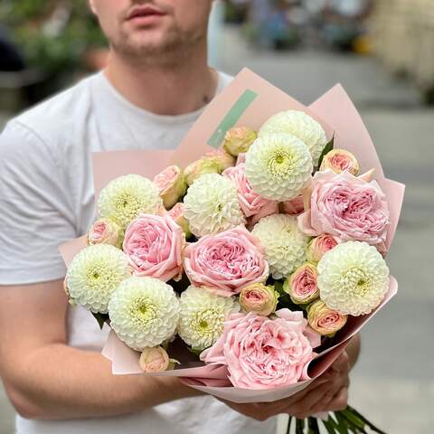 Photo of Bouquet «Rose marshmallow»