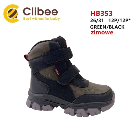 Clibee (зима) HB353 Green/Black 26-31