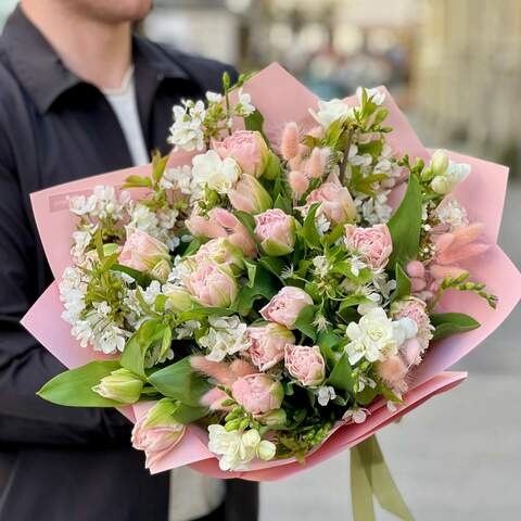 Photo of Delicate spring bouquet «April aroma»