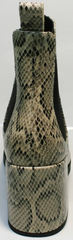 Полусапожки женские на каблуке Kluchini 13065 k465 Snake.